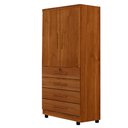 Ver imagem 3 de Roupeiro Conjulgado 2 Portas Em MDP New Maia