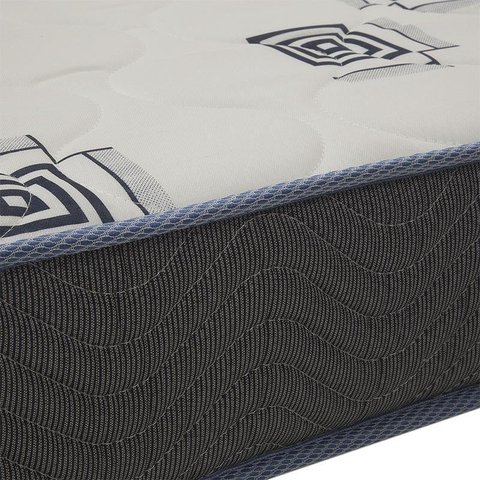 Cama Solteiro Simba Areia Fosco Pés Madeira Natural com Colchão D33 - Reller Móveis