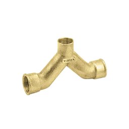 Te Dupla Curva em Latão com Solda Rosca Fêmea 1/2xbucha15xrosca Fêmea1/2" - 1 Te Dupla Curva em Latão com Solda Rosca Fêmea 1/2xbucha15xrosca Fêmea1/2" - 1