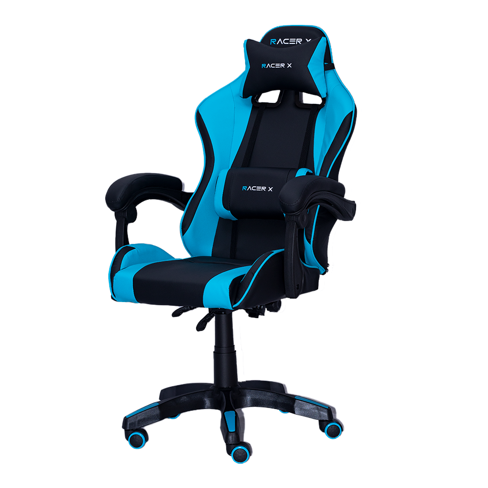Cadeira Gamer Racer X Comfort Azul Claro - 2