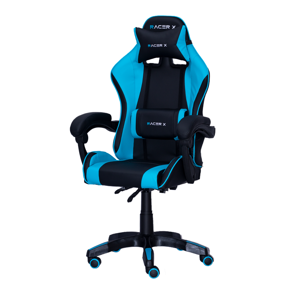 Cadeira Gamer Racer X Comfort Azul Claro - 10