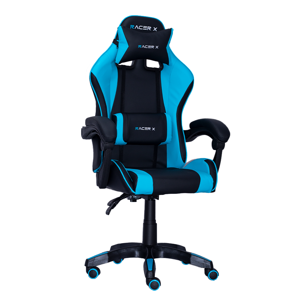 Cadeira Gamer Racer X Comfort Azul Claro - 8
