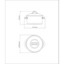 Ver mais imagens de Caçarola Tramontina Solar Funda em Aço Inox Fundo Triplo com Tampa e Alças 16 Cm 1,8 L Tramontina