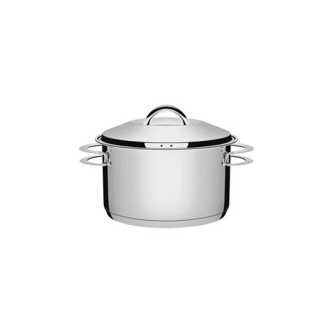 Caçarola Tramontina Solar Funda em Aço Inox Fundo Triplo com Tampa e Alças 16 Cm 1,8 L Tramontina