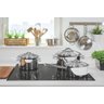 Caçarola Tramontina Solar Funda em Aço Inox Fundo Triplo com Tampa e Alças 16 Cm 1,8 L Tramontina - 5