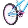 Bicicleta Feminina Aro 24 Aero + Kit Passeio e Cadeirinha Flexbikes Branca e Pink - 3