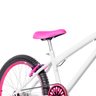 Bicicleta Feminina Aro 24 Aero + Kit Passeio e Cadeirinha Flexbikes Branca e Pink - 10