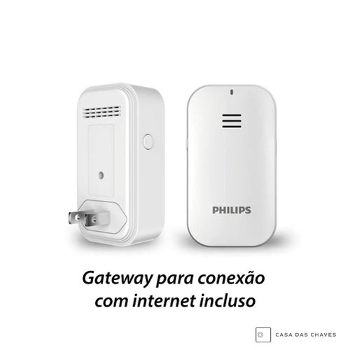 Fechadura Inteligente Philips Digital 9300 - Casa das chaves e fechaduras