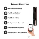 Ver imagem 2 de Fechadura Digital Philips 9300 Push-pull Wifi, Biometria e Cartão RFID aplicativo
