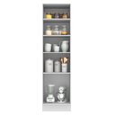 Ver imagem 4 de Paneleiro Armário de Cozinha 60 cm 3 Portas Branco Agata Madesa