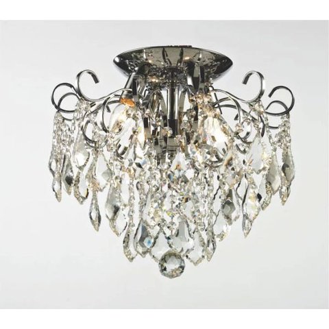 Plafon Malipiero Cromado 5203 Tupiara