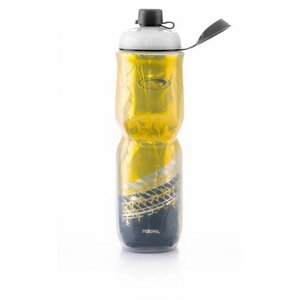 Garrafa Squeeze Térmica Rastro 700ml Amarela com Tampa