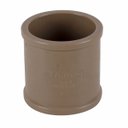 Ver imagem 2 de Luva de Uniao Soldavel 75mm Marrom Pvc Rigido Tigre