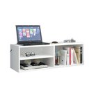 Ver imagem 2 de Bancada de Estudo Suspensa Branco em Mdf