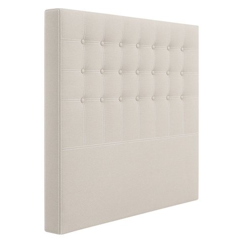 Cabeceira Cama Box Casal Queen 160 Cm Vicenza Linho Cru - Nexta Casa