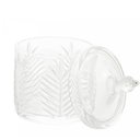 Ver imagem 6 de Kit 2 Potiches de Cristal com Tampa 10x15cm Bomboniere Balei