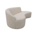 Ver imagem 6 de Sofá de Canto Mavie 3 Lugares com Chaise 230cm Off White Sofá Home