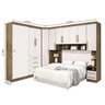 Dormitório Modulado Georgia Jequitibá/off White 1,38m J&A - 3