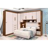 Dormitório Modulado Georgia Jequitibá/off White 1,38m J&A - 5