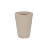 Vaso Em Polietileno Cone Terra 30cm Areia - 1