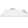 Tabuleiro Base Para Bolo Retangular Em Mdf Branco 30x25 Tabuleiros Uno - 3