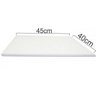 Tabuleiro Base Para Bolo Retangular Em Mdf Branco 45x40 Tabuleiros Uno - 3