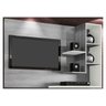 Painel para TV LED Acapulco com Suporte Cinza/Branco - Simbal - 1