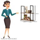 Ver imagem 4 de Prateleira Decorativa Multifuncional Estilo Industrial Loft D09 Demolição/Preto - Mpozenato