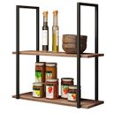 Ver imagem 1 de Prateleira Decorativa Multifuncional Estilo Industrial Loft D09 Demolição/Preto - Mpozenato