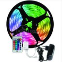 Ver imagem 1 de Fita Led 5m Rgb 16 Cores 5050 300 Leds + Fonte + Controle