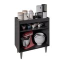 Ver imagem 3 de Aparador Buffet Cantinho do Café 70,5cm Marie Preto M12 - D'Rossi