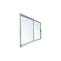 Janela 2 Folhas 100x120 Branco Esmeralda - 2
