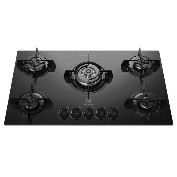 Cooktop Electrolux 5 Bocas Vidro Tripla Chama Bivolt Ke5Tp - 1