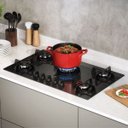 Ver imagem 2 de Cooktop Electrolux 5 Bocas Vidro Tripla Chama Bivolt Ke5Tp