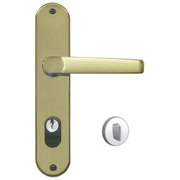 Fechadura Banheiro 2800 70 Bronze Latonado - Aliança - 1