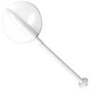 Ver imagem 1 de Chuveiro de Plástico com Espalhador de 8\" Branco Astra CV81