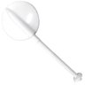 Chuveiro de Plástico com Espalhador de 8\" Branco Astra CV81 - 1