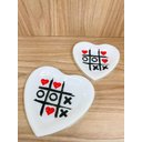 Ver imagem 3 de Prato Infantil Coração Médio Jogo da Velha Dia das Crianças