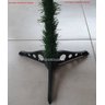 Árvore de Natal grande 150cm 138galho super cheia Luxo Verde Nevada Neve promoção barata pé plástico - 2