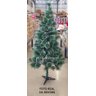 Árvore de Natal grande 150cm 138galho super cheia Luxo Verde Nevada Neve promoção barata pé plástico - 4