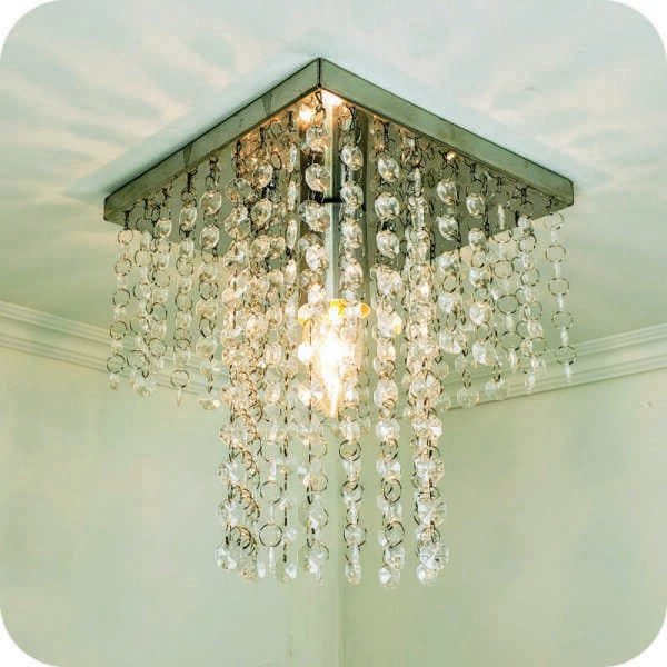 Lustre de Cristal Acrilico 20x20 - RLX 115 - 2