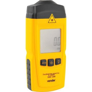 Tacômetro Digital Medido De Rpm A Laser Tdv 100 Vonder