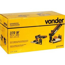 Lixadeira combinada LCV 375 Vonder 220V - 8