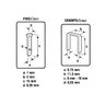 Grampeador Pinador Tapeçaria Madeira Eletrico 110v Profissional GPE 168 Vonder - 8