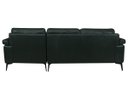 Ver imagem 3 de Sofá de Couro Asti 3 Lugares com Chaise Direita Green Bicolor - Mempra Design