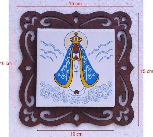 Kit 6 quadros de Nossa Senhora Aparecida - 2