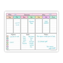 Quadro Planejamento Mensal - Mod03 - Planner - 3 Canetas - 1