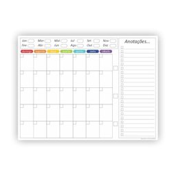 Quadro Planejamento Mensal - Mod02 - Planner - 3 Canetas - 1