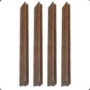 Ver imagem 1 de Kit 4 Puxador Armario Multiuso Combate:freijó