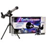Telescopio Astro Terrestre Kit 3 Lentes Tripe Luneta Ciencia Espaço Escola - 2
